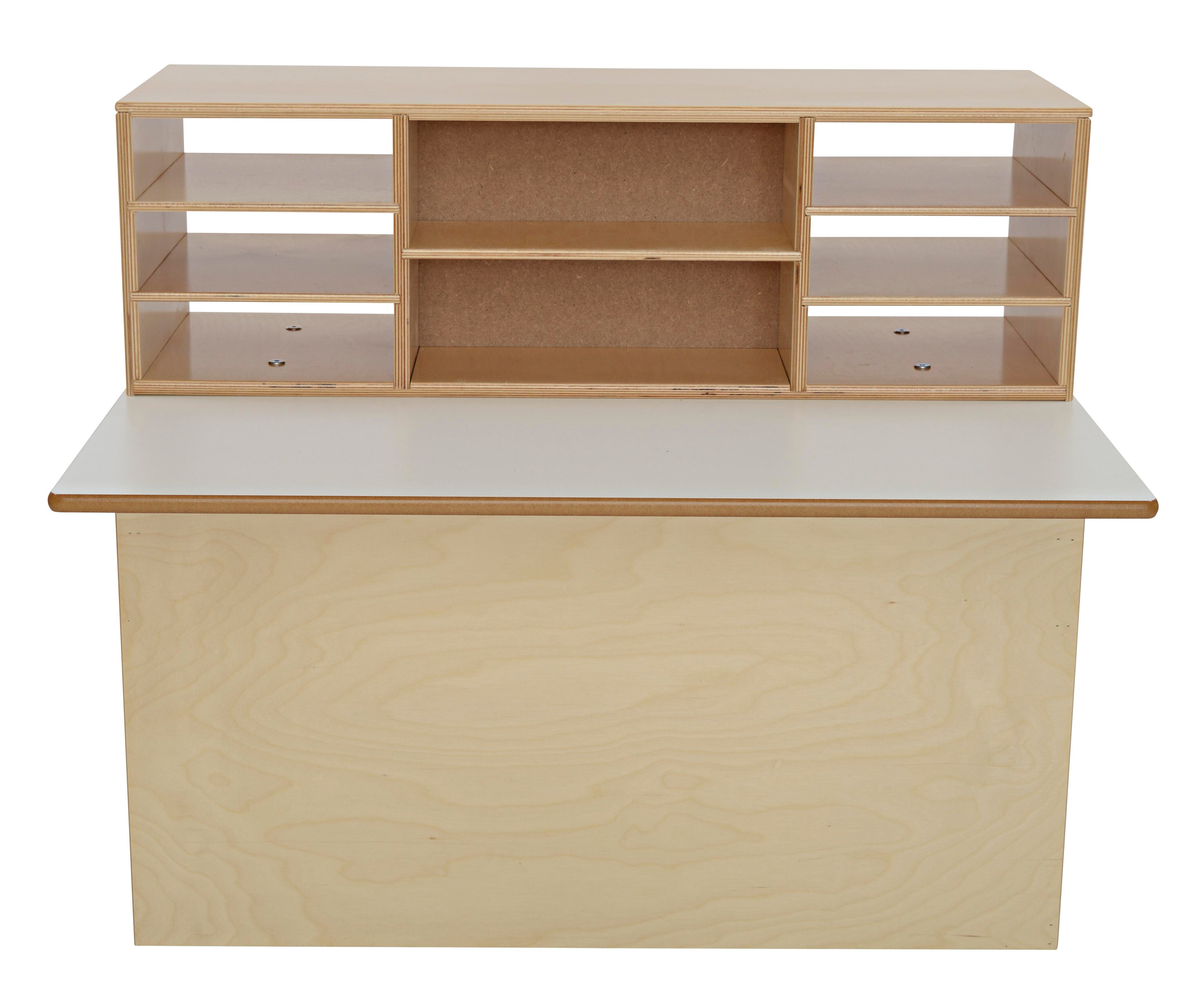 Childcraft Writing Center, 36-1/4 x 40-3/4 x 32 Inches, Item Number 071978